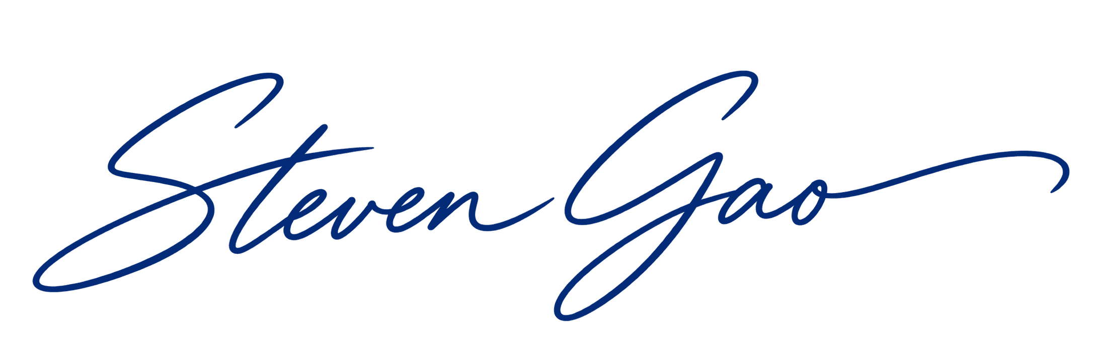 Steven Gao’s signature